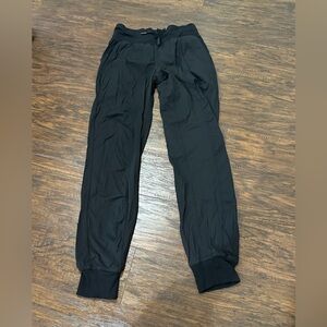 lululemon athletica Women's Black Striped Joggers Size 4